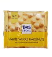 Ritter Sport White Whole Hazelnuts – 100g