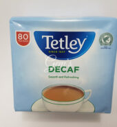Tetley Decaf 80 Tea Bags – 250g