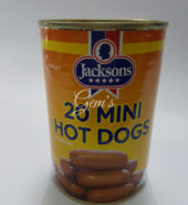 Jacksons 20 Mini Hot Dogs – 400g