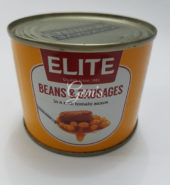 Elite Beans & Sausages – 210g