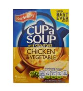 Batchelors Chicken & Vegetable With Croutons Cup-a-Soup x4 Sachets